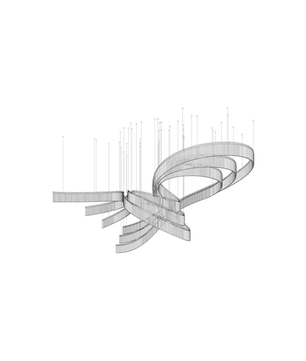 Crystal Spin Customized Chandelier