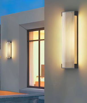 Rectangular Outdoor Wall Light