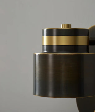 Brass Cylinder Wall Lamp