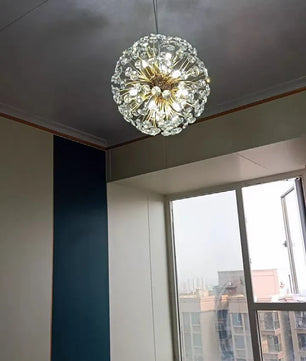 Crystal Dandelion Chandelier