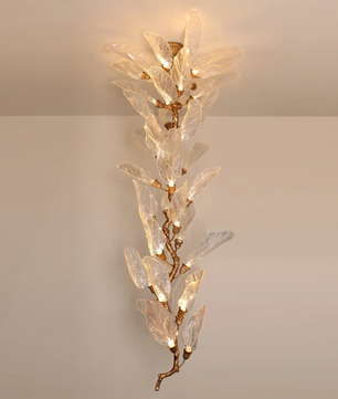 Bronze Branch Chandelier