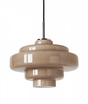 Tiered Glass Pendant Light