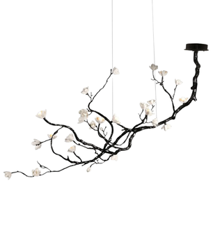 Ceramic Flower Chandelier