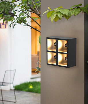Cubo Planter Outdoor Wall Light