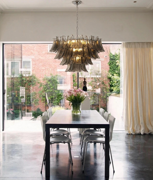 Fumé Oro Chandelier