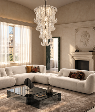 Palma Cristallo Chandelier