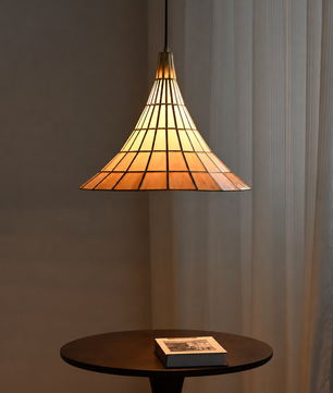 Campana Brass & Glass Pendant