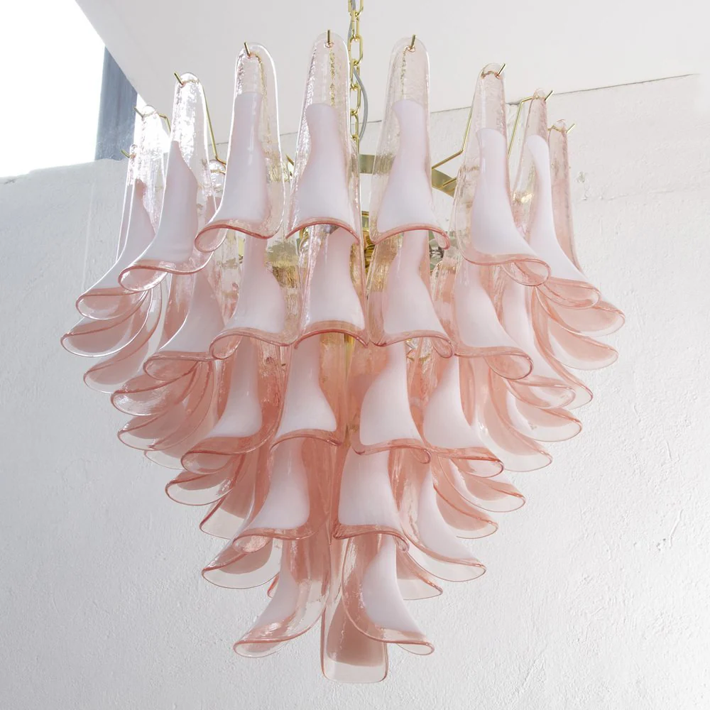 Murano Style Tiered Chandelier