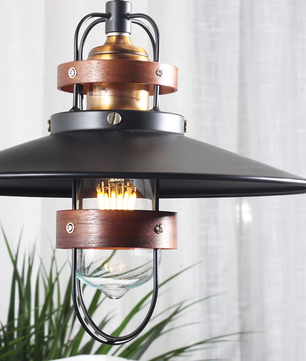 Caged Nautical Pendant Light