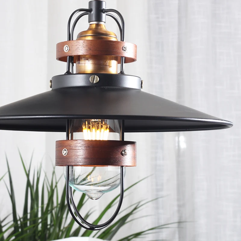 Caged Nautical Pendant Light