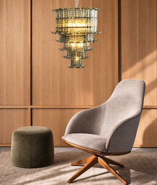 Cascata Verde Chandelier