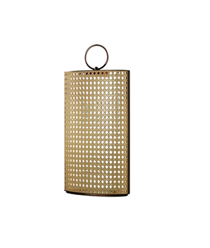 Outdoor Portable Rattan Solar Lamp