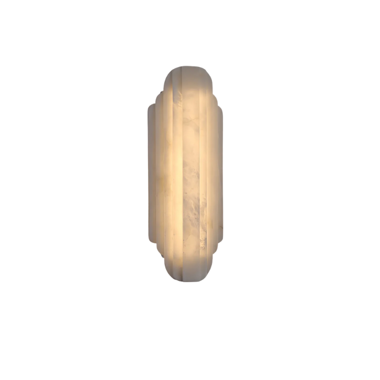 Contemporary Alabaster Wall Sconce