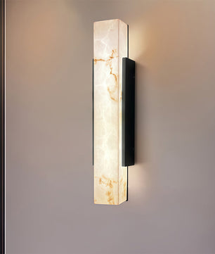 Alabastro Faux-Marble Linear Outdoor Wall Light