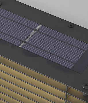Persiana Louvered Outdoor Wall Light