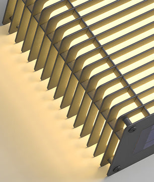 Persiana Louvered Outdoor Wall Light